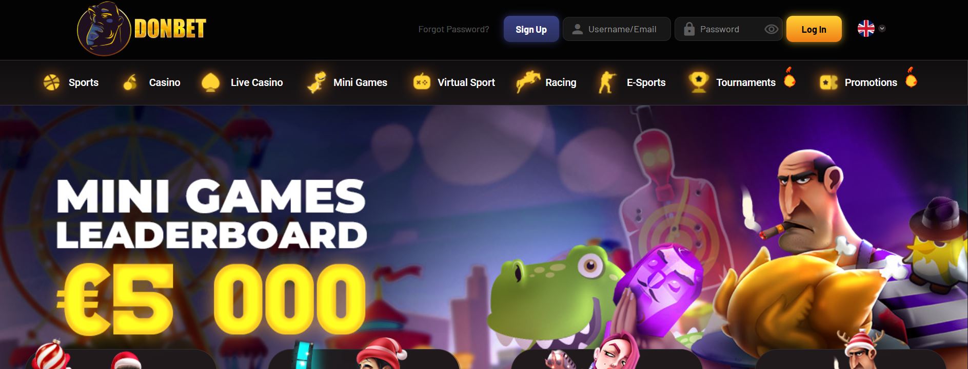 Donbet Casino Banner