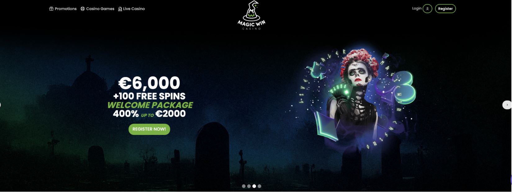 Magic Win Casino Banner